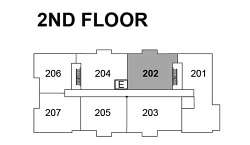 2nd floor units