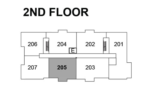 2nd floor units