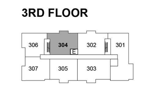 3rd floor units