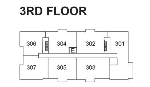 3rd floor units
