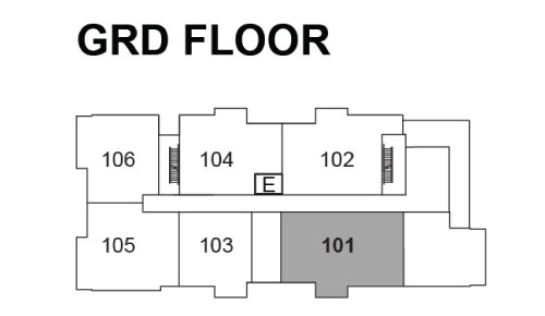 Ground floor units