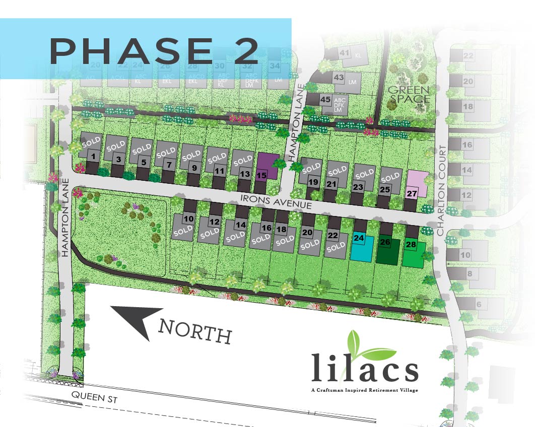 Lilacs Lakefield Plan View