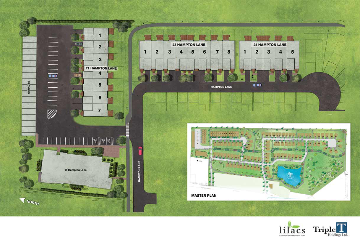 Lilacs Lakefield interactive map